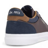 Zapatos sport Pepe Jeans kenton court marrones con detalles azules y marrones