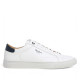 Zapatos sport Pepe Jeans joe basic blancas con detalle azul - Querol online