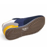 Sabatilles esportives Pepe Jeans london muse blaves amb detalls grocs i grisos
