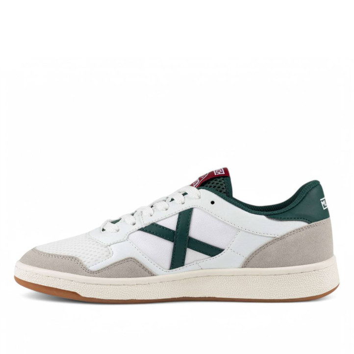 Zapatillas deportivas Munich arrow 73 blancas y verdes - Querol online