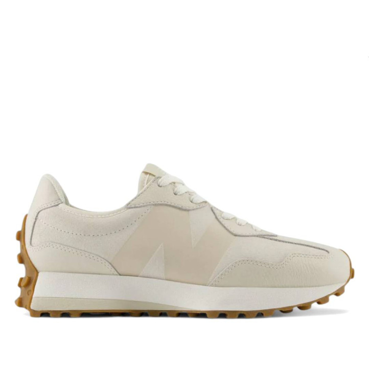 Sabatilles urban New Balance 327 linen amb sea salt leather per a dona - Querol online