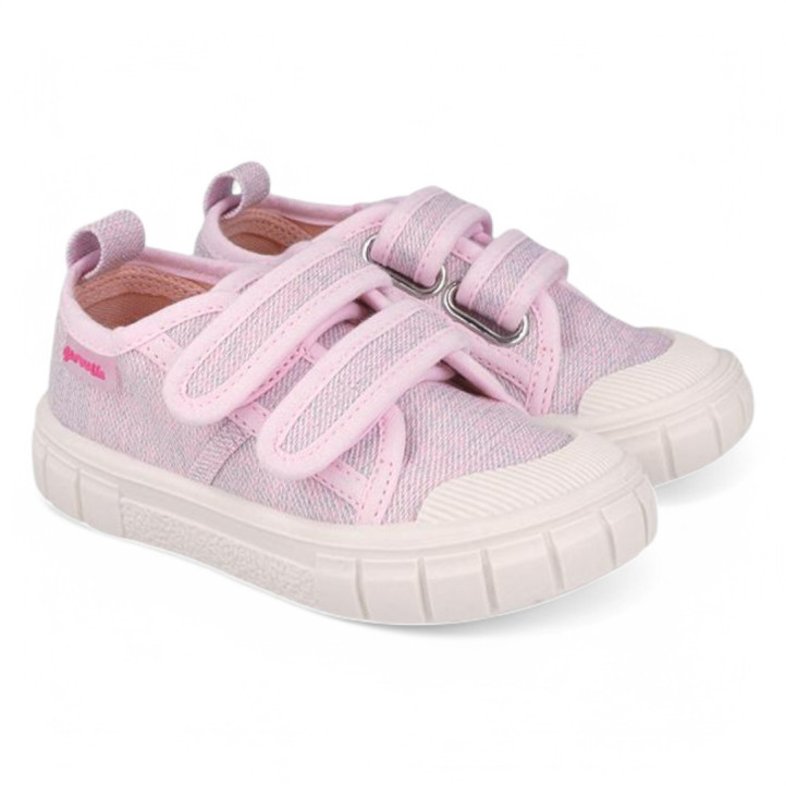 ZAPATILLAS LONA GARVALIN DE NIñA ROSA 252381E - Querol online