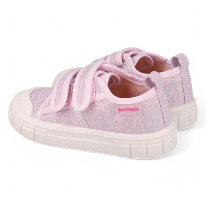 ZAPATILLAS LONA GARVALIN DE NIñA ROSA 252381E - Querol online