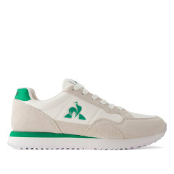Zapatillas Le Coq Sportif Jet Star_2 blancas y verdes - Querol online