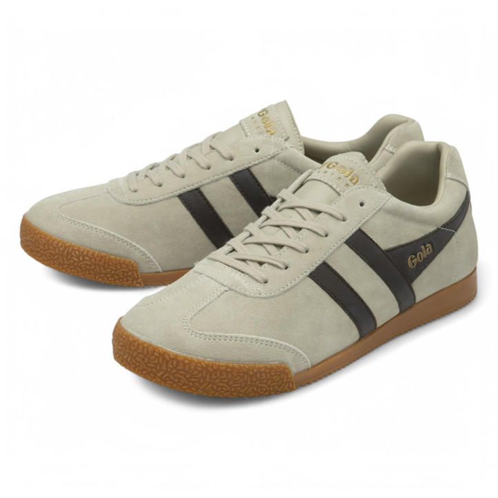 Zapatillas deportivas Gola harrier wheat con dark brown para hombre - Querol online