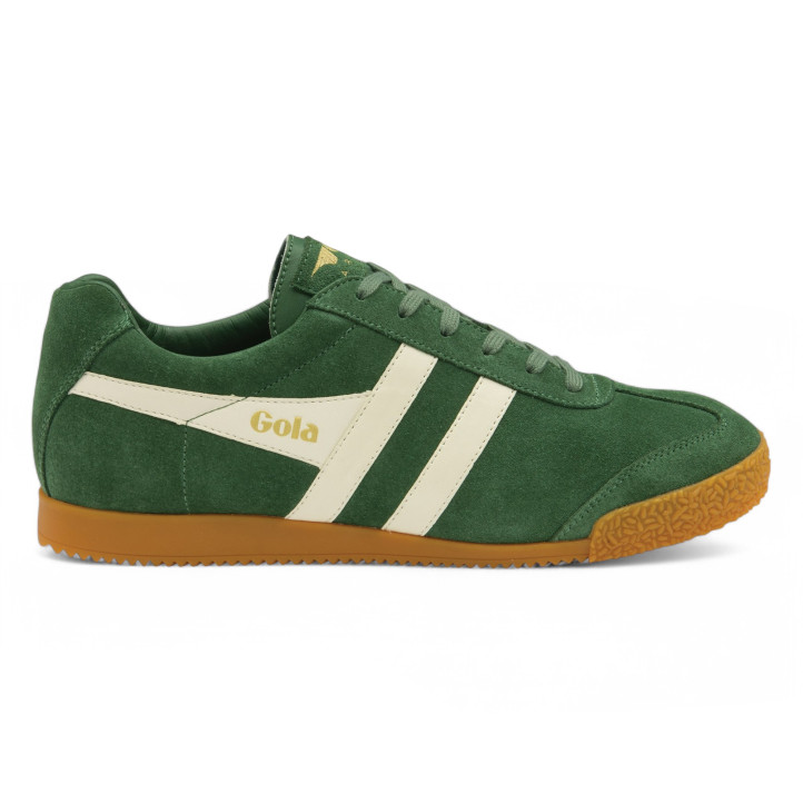 Zapatillas deportivas Gola harrier evergreen con off white para hombre - Querol online