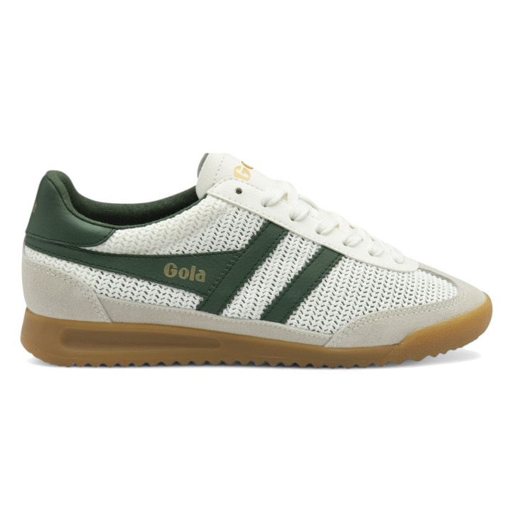 Zapatillas urban Gola tornado zhepyr off white con evergreen para mujer - Querol online