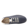 Zapatos sport Baerchi marino con cordones elásticos