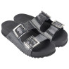 CHANCLAS DE MUJER ZAXY PARTNER NEW AD GLITTER BLACK