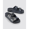 CHANCLAS DE MUJER ZAXY PARTNER NEW AD GLITTER BLACK