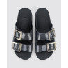CHANCLAS DE MUJER ZAXY PARTNER NEW AD GLITTER BLACK