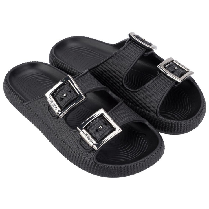 CHANCLAS DE MUJER ZAXY PARTNER LEVEZA AD BLACK - Querol online