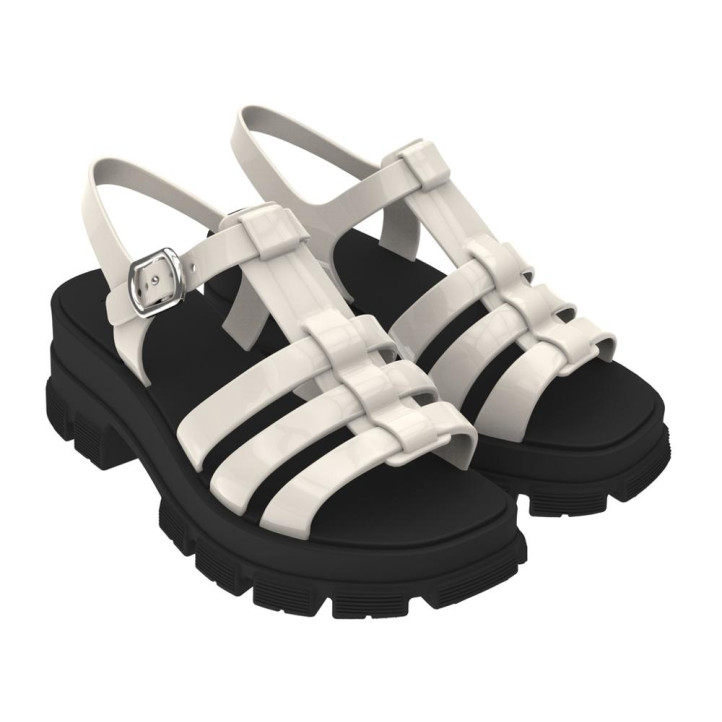 CHANCLAS DE MUJER ZAXY POWER SAND AD OFF WHITE/BLACK - Querol online