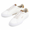 Zapatillas urban Pepe Jeans kenton max blancas con detalles marrones para mujer