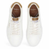 Zapatillas urban Pepe Jeans kenton max blancas con detalles marrones para mujer