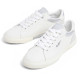 Zapatillas urban Pepe Jeans kenton court blancas con detalles plateados para mujer - Querol online