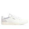Zapatillas urban Pepe Jeans kenton court blancas con detalles plateados para mujer