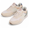 Zapatillas urban Pepe Jeans london print beige y multicolor para mujer