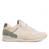 Zapatillas urban Pepe Jeans london print beige y multicolor para mujer