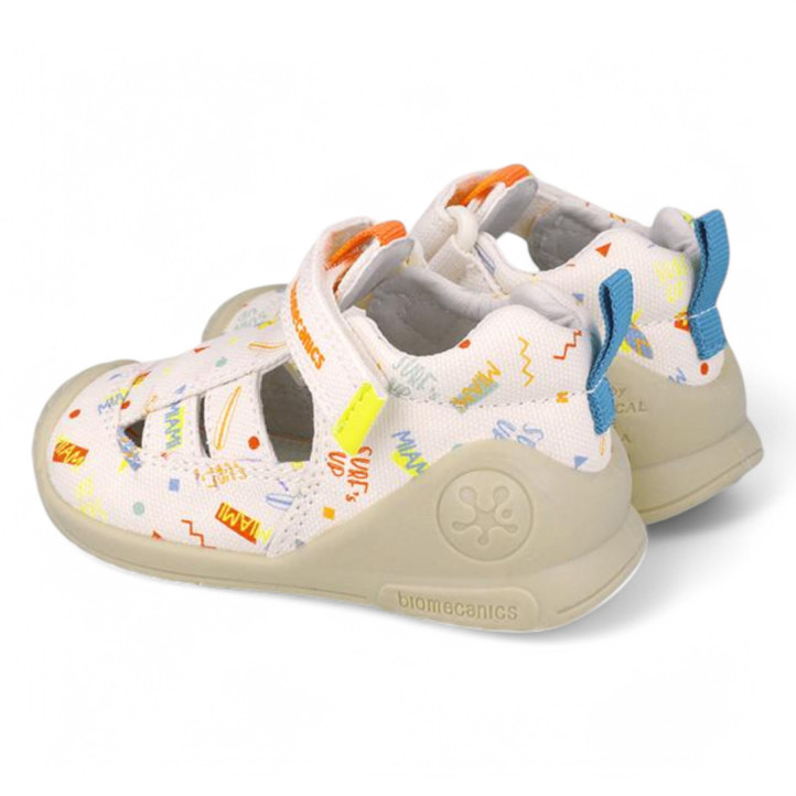 ZAPATOS BIOMECANICS DE NIñO BLANCO 252179B - Querol online