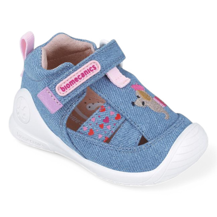 ZAPATOS BIOMECANICS DE NIñA AZUL 252184A - Querol online