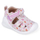 ZAPATOS BIOMECANICS DE NIñA BLANCO Y ROSA 252185B - Querol online