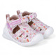 ZAPATOS BIOMECANICS DE NIñA BLANCO Y ROSA 252185B - Querol online