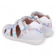 SANDALIAS BIOMECANICS DE NIñA BLANCO MULTICOLOR 252110B - Querol online