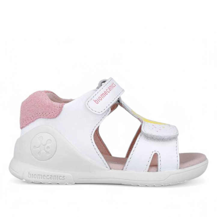 SANDALIAS BIOMECANICS DE NIñA BLANCO 252140A - Querol online