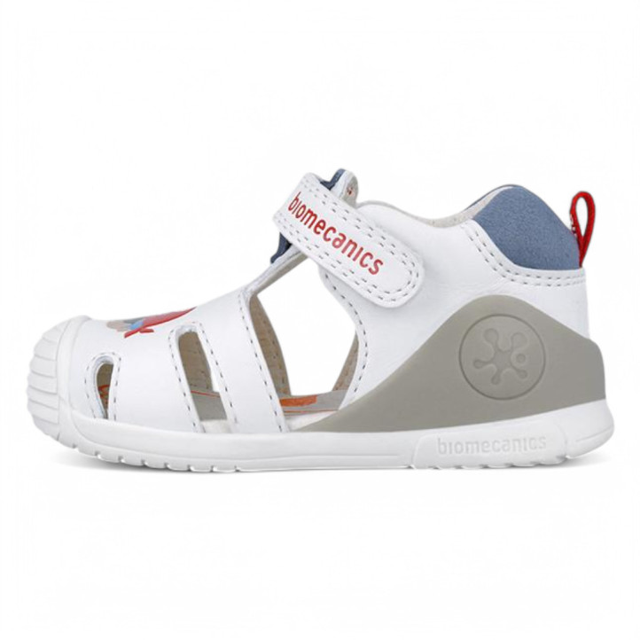 ZAPATOS BIOMECANICS DE NIñO BLANCO 252118B - Querol online