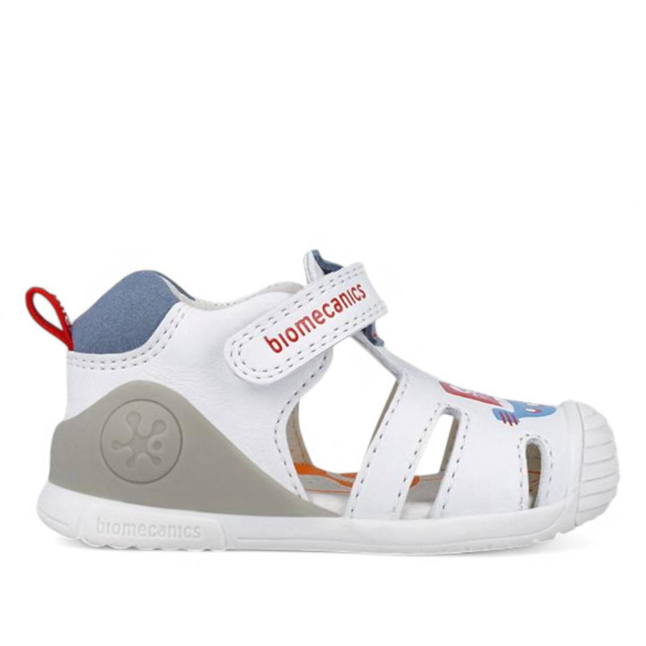 ZAPATOS BIOMECANICS DE NIñO BLANCO 252118B - Querol online