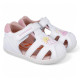 ZAPATOS BIOMECANICS DE NIñA BLANCO Y ROSA 252166D - Querol online