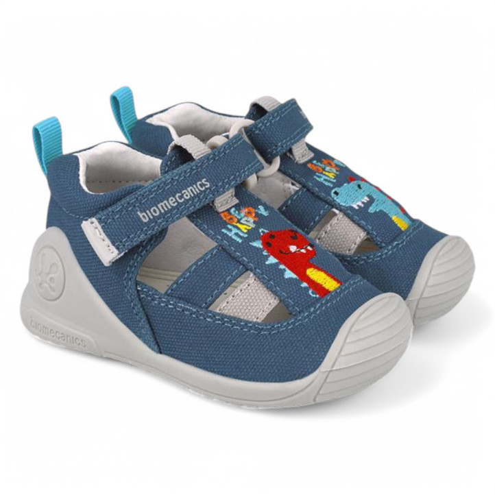 ZAPATOS BIOMECANICS DE NIñO AZUL 252177A - Querol online