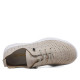 Zapatillas urban Amarpies beige caladas estilo slip on - Querol online