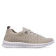 Zapatillas urban Amarpies beige caladas estilo slip on - Querol online