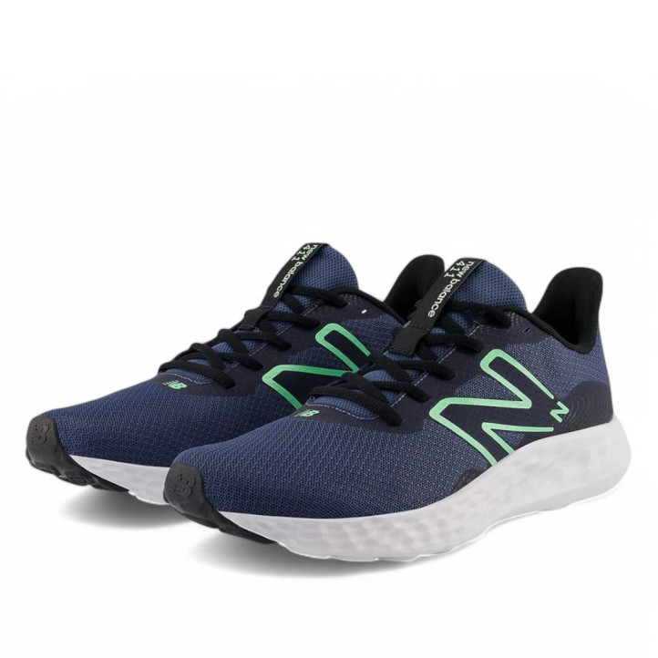 Sabatilles esportives New Balance 411V3 blue amb turquoise per a home - Querol online