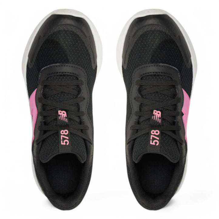 Sabatilles esport New Balance 578 black amb rose per a nena - Querol online