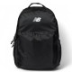 Mochila New Balance negra con bolsillo delantero unisex - Querol online