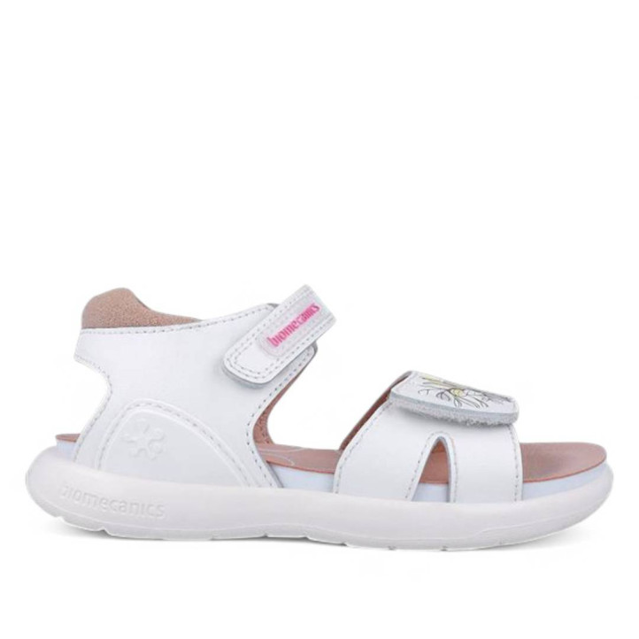 SANDALIAS BIOMECANICS DE NIñA BLANCO 252233B - Querol online