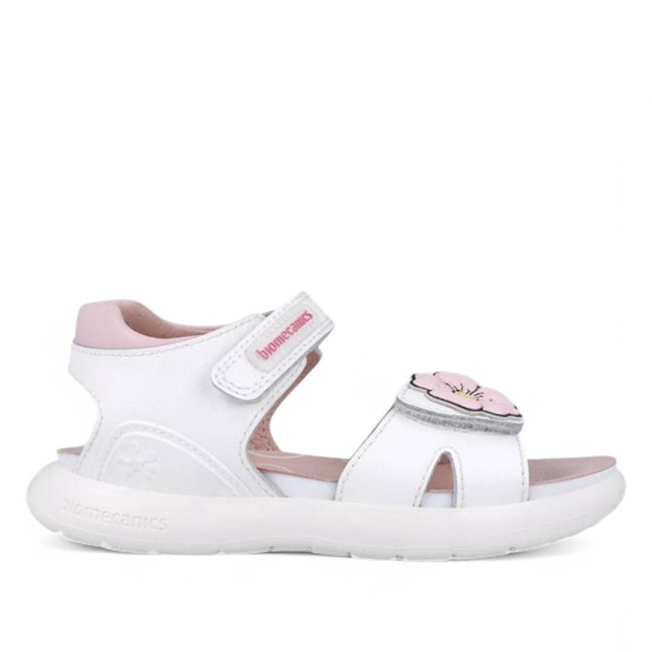 SANDALIAS BIOMECANICS DE NIñA BLANCO 252234A - Querol online