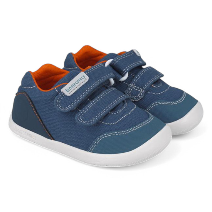 ZAPATILLAS LONA BIOMECANICS DE NIñO AZUL 252194A - Querol online