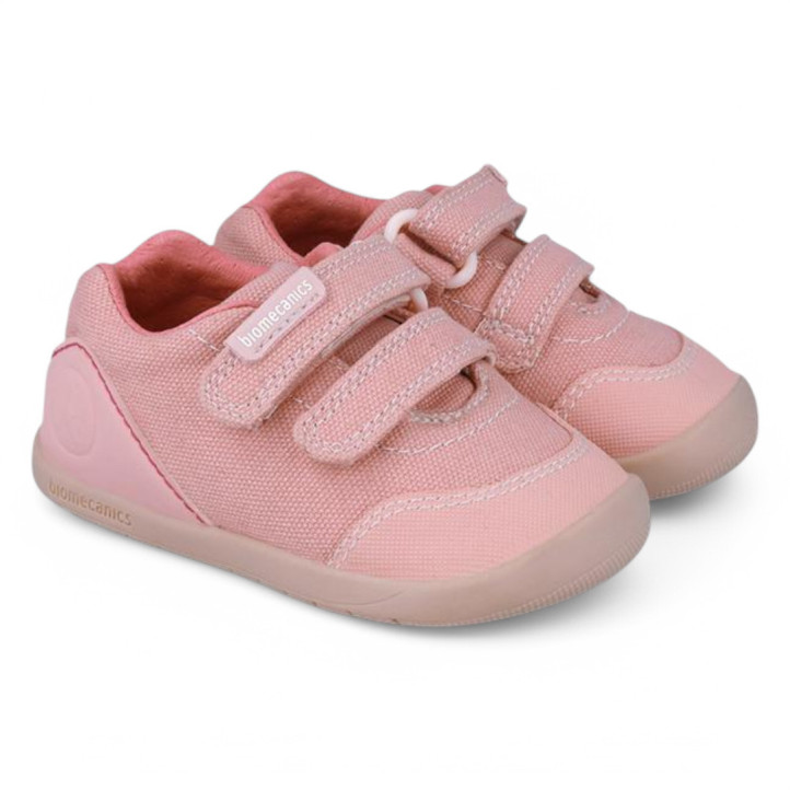 ZAPATILLAS LONA BIOMECANICS DE NIñA ROSA 252194C - Querol online