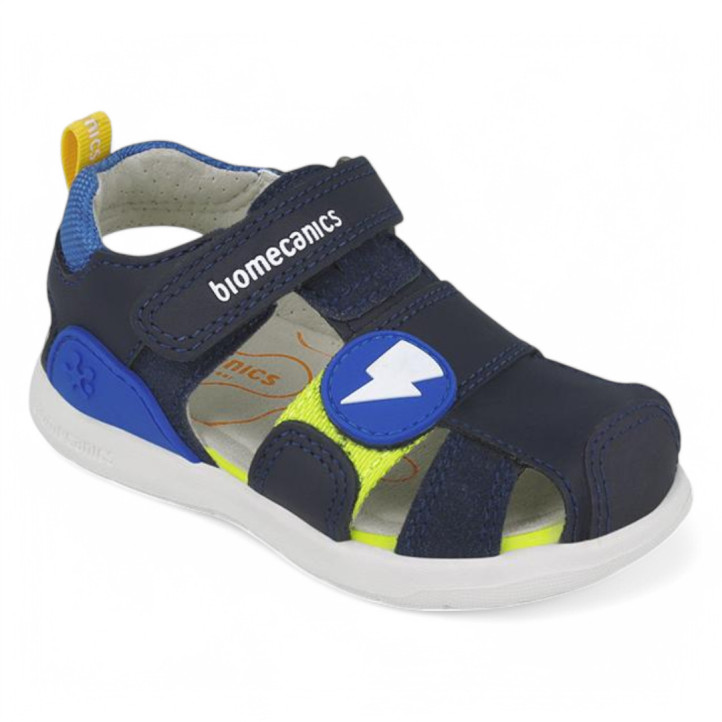 SANDALIAS BIOMECANICS DE NIñO MARINO 252216A - Querol online