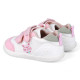 ZAPATILLAS LONA BIOMECANICS DE NIñA BLANCO Y ROSA 252190B - Querol online