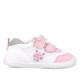 ZAPATILLAS LONA BIOMECANICS DE NIñA BLANCO Y ROSA 252190B - Querol online