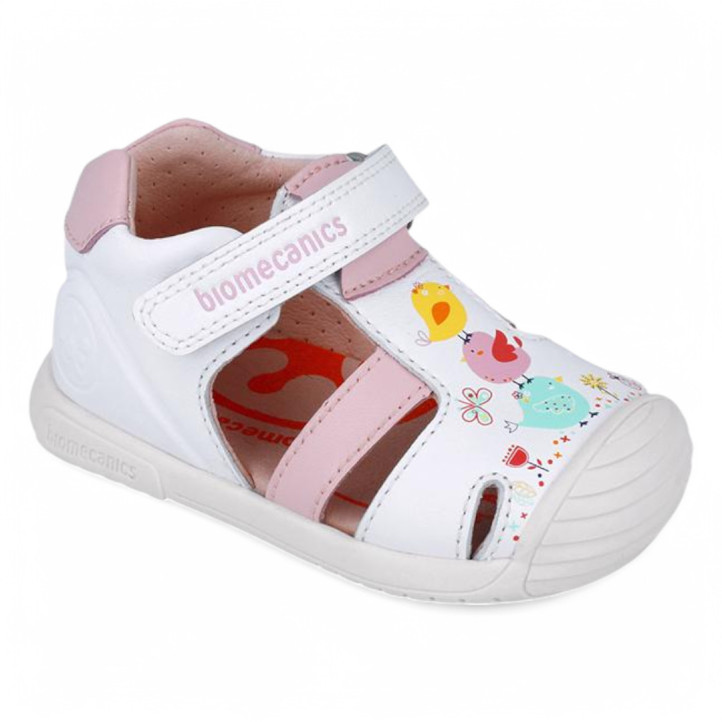 ZAPATOS BIOMECANICS DE NIñA BLANCO 252106B - Querol online