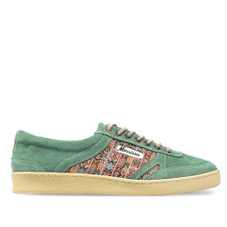 Zapatillas lona Morrison serraje verde menta
