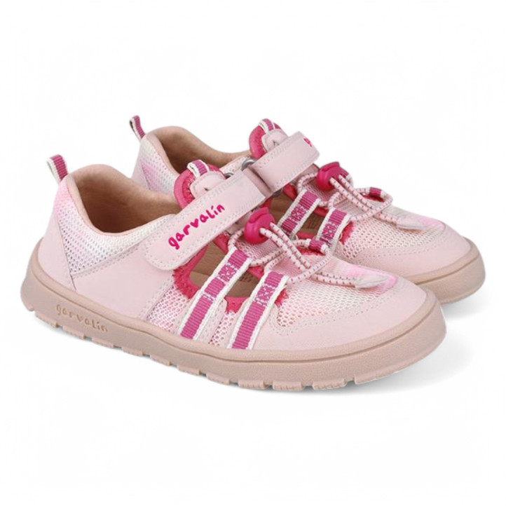 ZAPATILLAS DEPORTE GARVALIN DE NIñA ROSA 252505C - Querol online