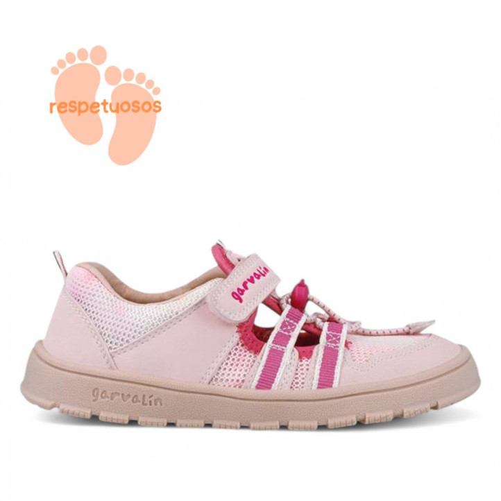 ZAPATILLAS DEPORTE GARVALIN DE NIñA ROSA 252505C - Querol online