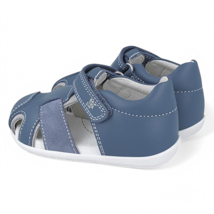 ZAPATOS GARVALIN DE NIñO AZUL 252312A - Querol online